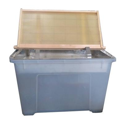 China Honey Uncapping Honey Harvesting 304 Stainless Steel Honey Uncapping Tray With Honey Barrel for sale