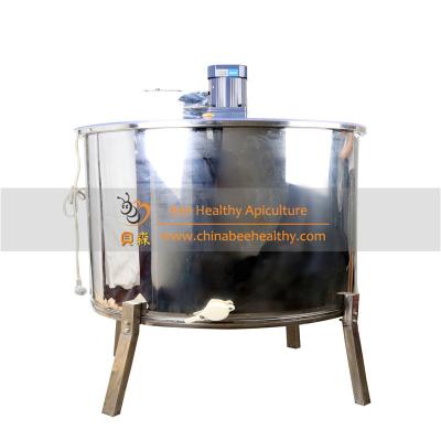 China food & Beverage Plant 8 Frames Reversible Electric Motor Honey Extractor for sale