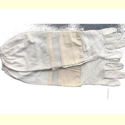 China Beekeeping Beekeeping Tools Beekeeping Thickened Sheepskin Ventilated Protective Glove for sale