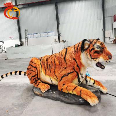 China High Quality Outdoor Playground Tiger For Sale Life Size Animatronic Animal Park for sale