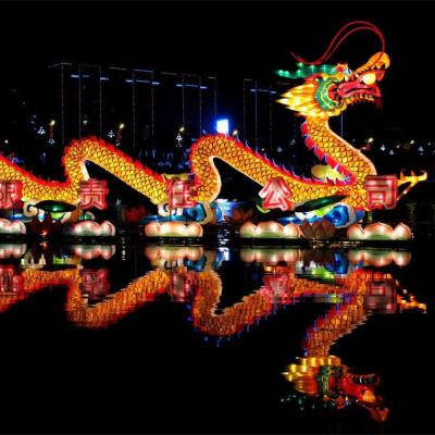 China Christmas Decoration Festival Lighting Chinese Dragon Lantern For Sale for sale