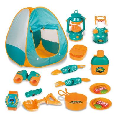 China Easy Foldable Kids Play Tent Amazon Hot Selling Same Kind House Child Camping Toys Cooking To Pretend To Play Toy Set Tents Educational Toy for sale