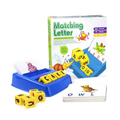 China It's kids more like puzzle game kindergarten learning alphabet word educational toy letter spelling reading memory matching game for kids for sale