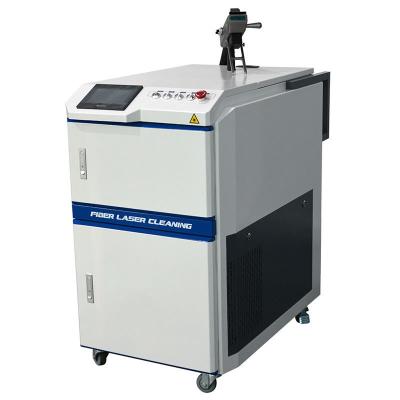 China Oberflächen-Reinigungsmaschine Lasers 1000w der besten Entrostung des Preis-50W 200W zu verkaufen