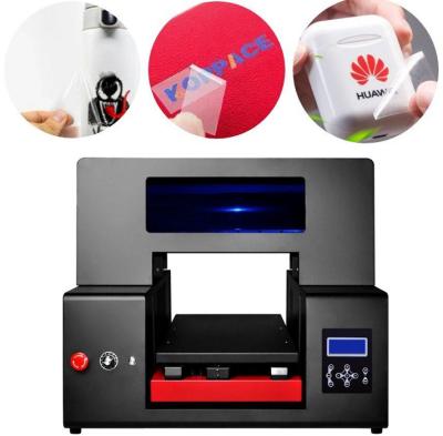 China UV DTF crystal transfer film printer for 3D logo printing on glass/metal/ceramic/ bottle helmet curving materials à venda