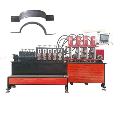 China Volledig Automatische Cnc Vlakke Ijzerhoepel die Klem vormen die van Holt Hoop Iron Machine Hoop van het Machine de Vlakke Staal Machine maken Te koop