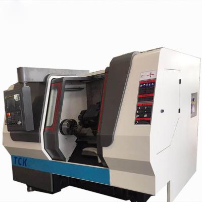 China Horizontale CNC-Drehbank-Maschine/Drehenmetalldrehbank-Schrägen-Bett CNC-Mitte zu verkaufen