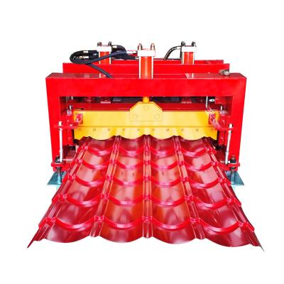 China glazed tile roll forming machine Corrugated Metal Sheet Aluminum Tile Roof Making Roll Forming Machine for sale