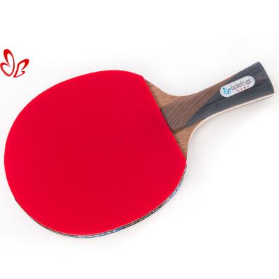 China Custom High Thickness Ping Pong Racket Table Tennis Racket Trianing Factory Price Standard Size Rubber for sale