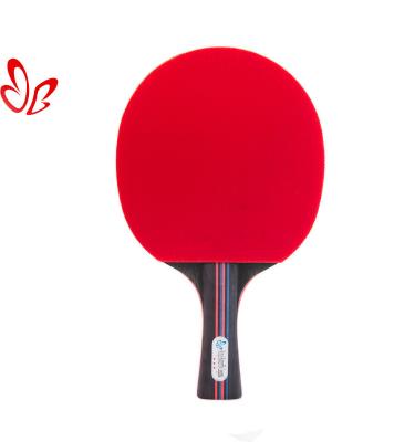 China Trianing Carbon Wood Custom Formation Use High Quality Pingg Three Star Table Tennis Racket Pong Racket for sale