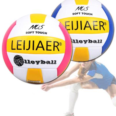 China Customize custom pvc/pu/ZK printing volleyball professional soft size 5 for training and competition beach volleyball matches for sale