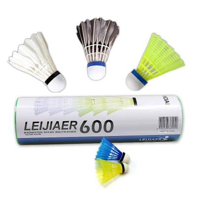 China Hot Selling China Quality Nylon Badminton Shuttlecock Cork Tournament Grade Goose Feather Sandwich Badminton Shuttlecock for sale