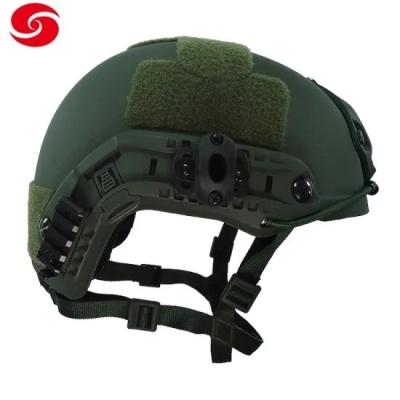 China Grüner ballistischer Sturzhelm wir Sturzhelm-Armee-Sturzhelm Nij 3A militärischer kugelsicherer/schneller Sturzhelm zu verkaufen