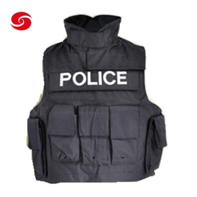 China Black Bulletproof NIJ Standard Plate Carrier Ballistic Vest Pass OBL Test for sale