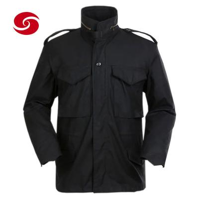 Κίνα                                  Military Polyester Black Army Parka Softshell Jacket              προς πώληση