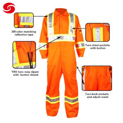 중국                                  Multi-Functional Fire Retardant Coverall Reflective Strips Overalls              판매용