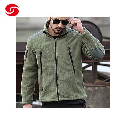 China                                  Tactical Army Green Winter Fleece Jacket for Man              for sale