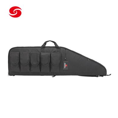 China                                  Black Nylon Polyster Tactical Airsoft Dural Rifle Sniper Carrying Gun Case Military Long Gun Bag              for sale