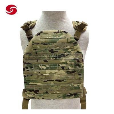 China Las fibras de la materia textil camuflan el pecho táctico Rig Military Ballistic Plate Carrier del topo del chaleco en venta