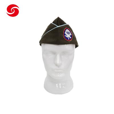 China Militärpolizei-Kapitän Navy Officer Garrison Cap With Embroidered Logo zu verkaufen