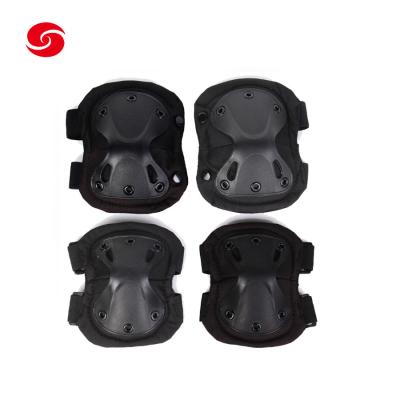 中国 Black Protective Tactical Military Knee Elbow Pads 販売のため