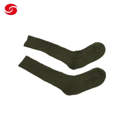 China                                  Army Socks Military Socks Olive Green Socks Wool Socks              for sale