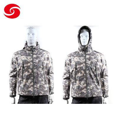 Cina Cammuffamento militare Shell Jacket Leisure Outdoor molle unisex di Digital in vendita