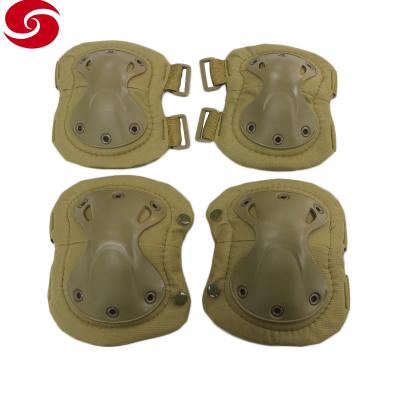 Cina Cuscinetti cachi unici del &Elbow di Tactical Knee della guardia del ginocchio e del gomito dell'esercito di colore in vendita