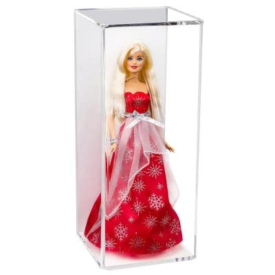 China display & Custom handmade acrylic display case of collectible figurine / acrylic doll display case for sale