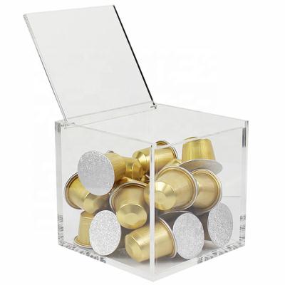 China party & Wedding& Luxury Clear Acrylic Wedding Gift Candy Boxes / Wedding Party Favors for sale