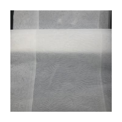 China Cheap Solid Polyester Breathable Design Polyester Fabric Mesh Sport Fabric For Dresses for sale