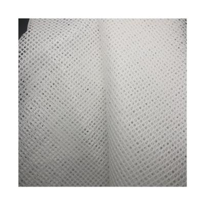 China Cheap Breathable Polyester Fabric Mesh Breathable Solid Sport Fabric For Dresses for sale