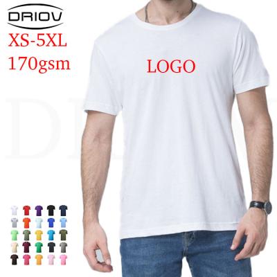 China Other Wholesale Custom Design High Quality Custom Tees 170g Tote T-Shirts Screen Printing Oversized T-shirt Men for sale