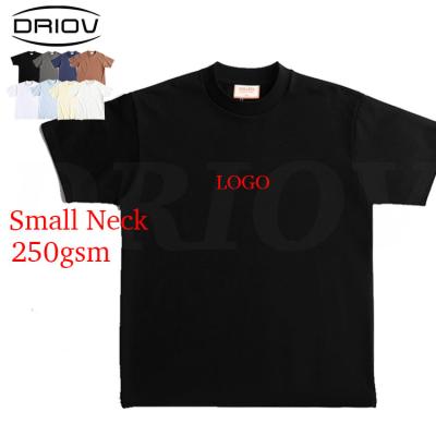 China 100% Others Bulk 250g Wholesale Small Cotton Tee Shirt Plain Black Men's T-shirt Manufacturer's T-shirts 100% for sale