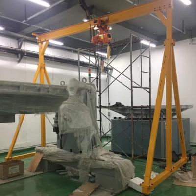 China Portable Gantry Crane 1t 2t 3t 4t 5t Gantry Crane for sale