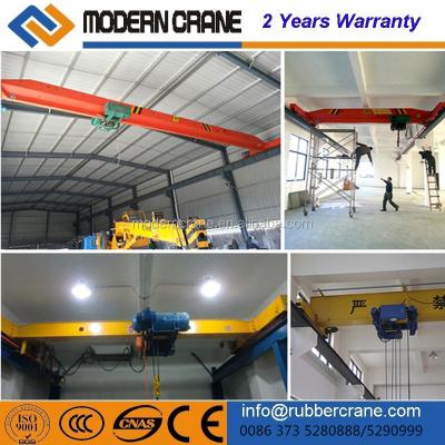 China Bridge Crane Warehouse Girder Overhead Crane Simple Design for sale