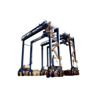 China Gantry Crane Mobile and Double Beam Crane Rubber Tyred Double Girder Mobile Gantry Crane for Sale for sale