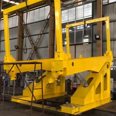 China Garment Shops 40ft Hydraulic Container Turnover Machine Ward Container Tilter for sale