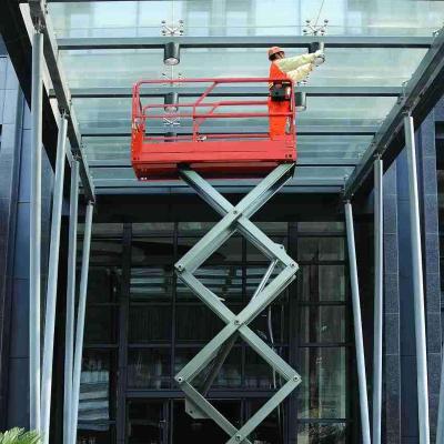 China Building Material Stores Scissor Platform Lift for sale