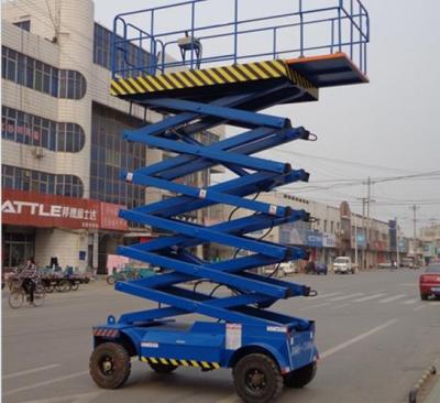 China Building Material Stores Pallet Lift Platform for sale