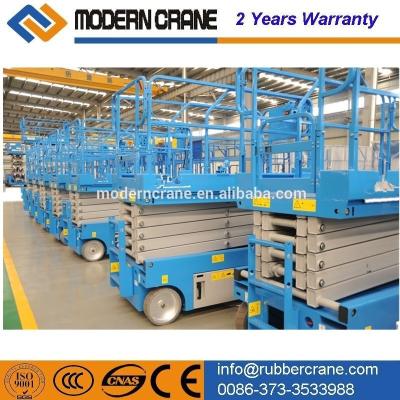 China Heavy Duty Battery Ladder Platform Lift Ladder Lift Hydraulic Electric Power Ladder For Sale Platform Scissor Lift 2.2kw for sale