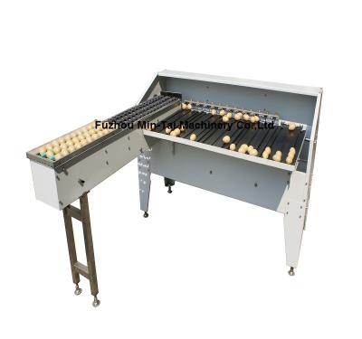 China Alibaba 304 stainless steel small type egg grading machine supplier with candling in China for sale for sale