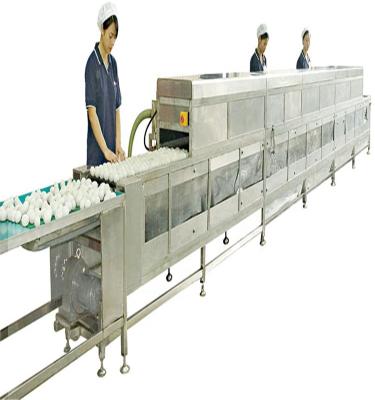 China Egg Processing Industry SUS304 Stainless Steel High Efficiency Lower Breakage Egg Cleaning Washing Machine for sale