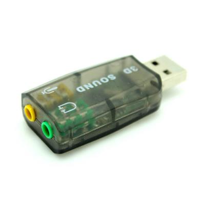 China PC USB Audio Adapte usb2.0 sound card for sale