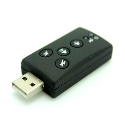 China Sound Solution for Desktop and Laptop PC USB Audio Adapte for sale