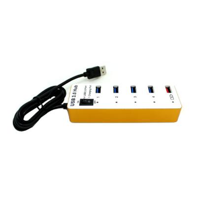 China USB 3.0 4-Port Hub + 5V 2A Charging Port for sale