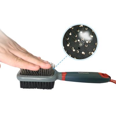 China GiGwi Pet Grooming Brush Hair Remover Pet Cleaning Brush Viable Pet Toys & Accessories for sale