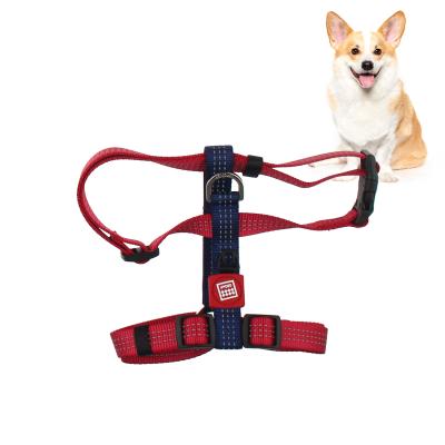 China Small Large Size Pet Harness GiGwi Nylon Pet Accessories Dog Harness Set Reflective Dog Harness for sale