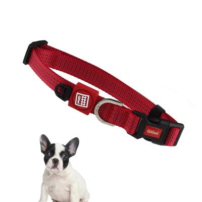 China GiGwi Pet Accessories Pet Collars Padded Dog Collars And Thoughtful Leash Quick Release Led Dog Collar for sale