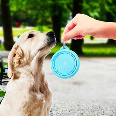 China Wholesale Non-Automatic Blue Portable Dog Water Bottle Food Grade Pink Carrier Manufacturer GiGwi Collapsible Pet Supplier for sale